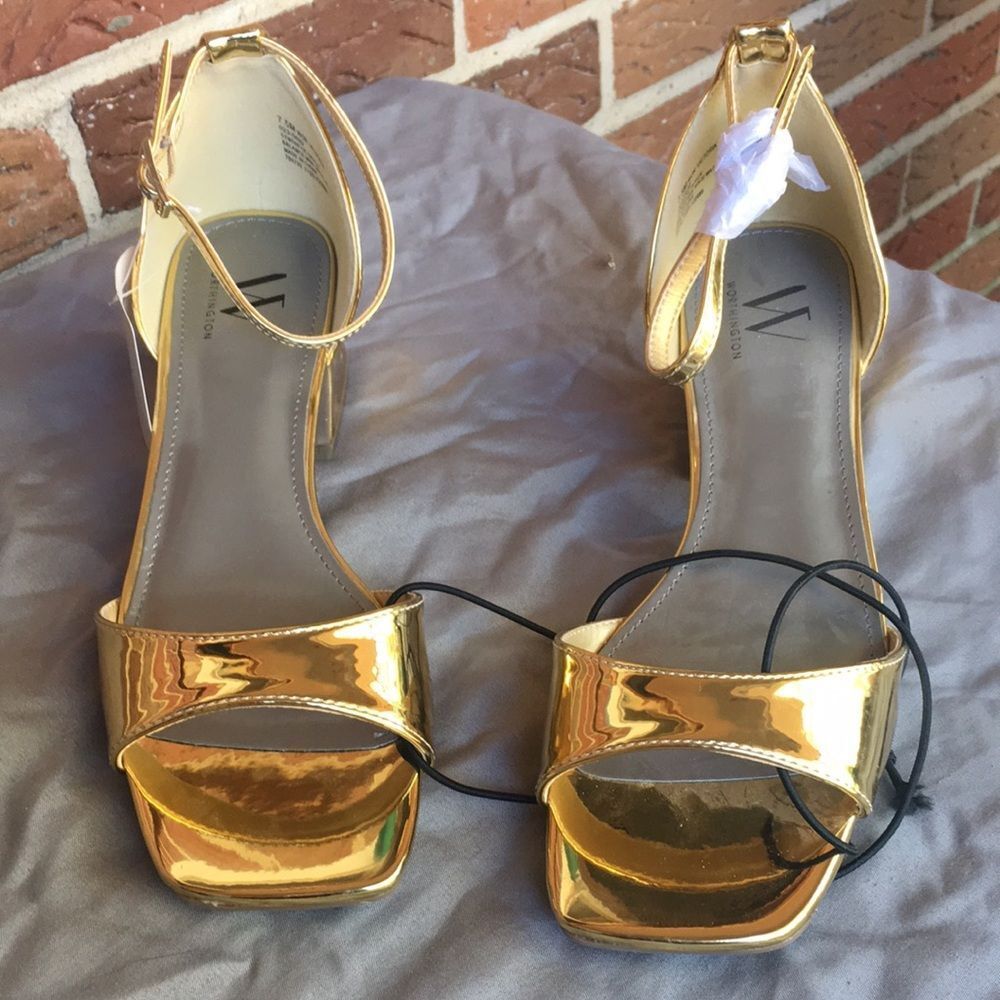 Gold Sandals